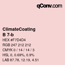 Farbcode: ClimateCoating - B 7-b | qconv.com