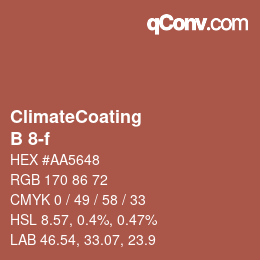 Farbcode: ClimateCoating - B 8-f | qconv.com