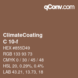 Farbcode: ClimateCoating - C 10-f | qconv.com