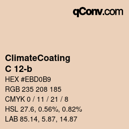 Farbcode: ClimateCoating - C 12-b | qconv.com