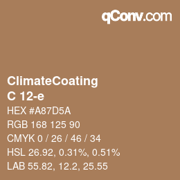 Color code: ClimateCoating - C 12-e | qconv.com