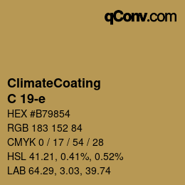 Código de color: ClimateCoating - C 19-e | qconv.com