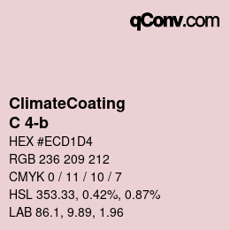 Color code: ClimateCoating - C 4-b | qconv.com
