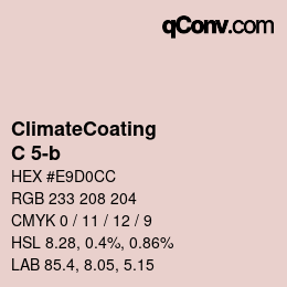 カラーコード: ClimateCoating - C 5-b | qconv.com