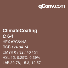 Color code: ClimateCoating - C 6-f | qconv.com