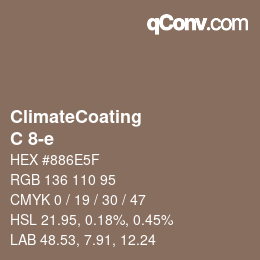 Color code: ClimateCoating - C 8-e | qconv.com