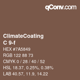 Color code: ClimateCoating - C 9-f | qconv.com