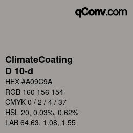 Color code: ClimateCoating - D 10-d | qconv.com
