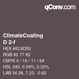 Color code: ClimateCoating - D 2-f | qconv.com