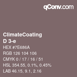 Color code: ClimateCoating - D 3-e | qconv.com