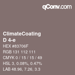 Color code: ClimateCoating - D 4-e | qconv.com