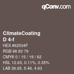 Color code: ClimateCoating - D 4-f | qconv.com