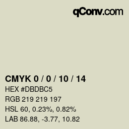 Color code: CMYK 0 / 0 / 10 / 14 | qconv.com