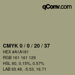 Color code: CMYK 0 / 0 / 20 / 37 | qconv.com