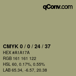 Color code: CMYK 0 / 0 / 24 / 37 | qconv.com