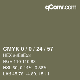 颜色代码: CMYK 0 / 0 / 24 / 57 | qconv.com