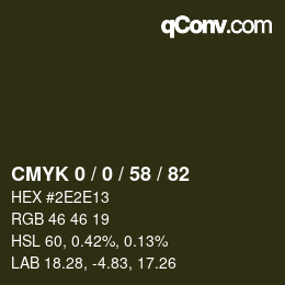 颜色代码: CMYK 0 / 0 / 58 / 82 | qconv.com