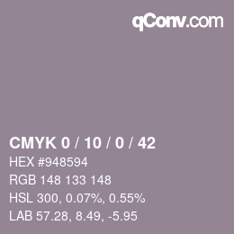 カラーコード: CMYK 0 / 10 / 0 / 42 | qconv.com