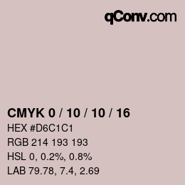 Color code: CMYK 0 / 10 / 10 / 16 | qconv.com