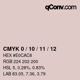 Color code: CMYK 0 / 10 / 11 / 12 | qconv.com