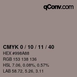 Color code: CMYK 0 / 10 / 11 / 40 | qconv.com