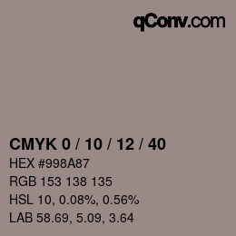 Color code: CMYK 0 / 10 / 12 / 40 | qconv.com