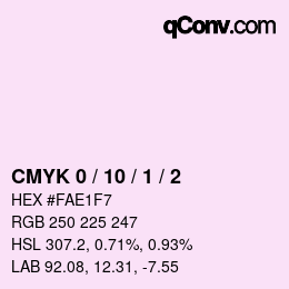 Color code: CMYK 0 / 10 / 1 / 2 | qconv.com
