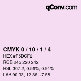 Color code: CMYK 0 / 10 / 1 / 4 | qconv.com