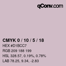 Color code: CMYK 0 / 10 / 5 / 18 | qconv.com