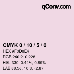 Color code: CMYK 0 / 10 / 5 / 6 | qconv.com