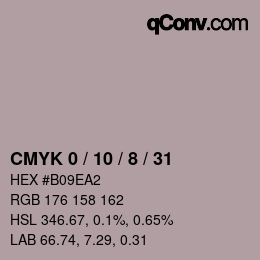 Color code: CMYK 0 / 10 / 8 / 31 | qconv.com