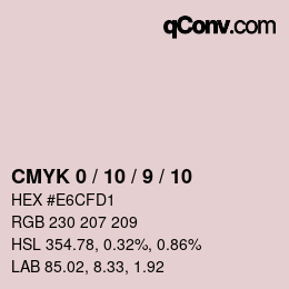 Color code: CMYK 0 / 10 / 9 / 10 | qconv.com