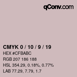 Color code: CMYK 0 / 10 / 9 / 19 | qconv.com