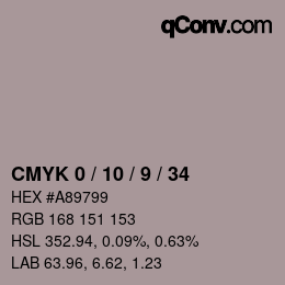 Color code: CMYK 0 / 10 / 9 / 34 | qconv.com