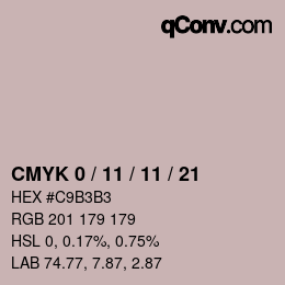 Color code: CMYK 0 / 11 / 11 / 21 | qconv.com