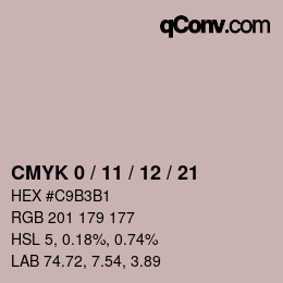 Color code: CMYK 0 / 11 / 12 / 21 | qconv.com