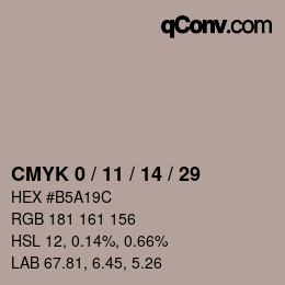 Color code: CMYK 0 / 11 / 14 / 29 | qconv.com