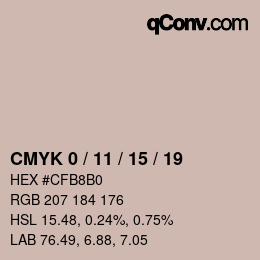 Color code: CMYK 0 / 11 / 15 / 19 | qconv.com