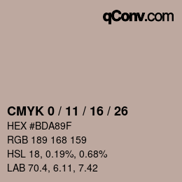 Color code: CMYK 0 / 11 / 16 / 26 | qconv.com