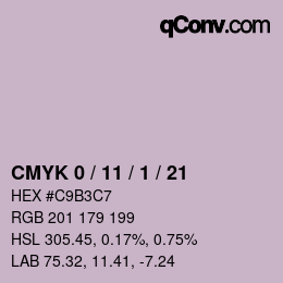 Color code: CMYK 0 / 11 / 1 / 21 | qconv.com