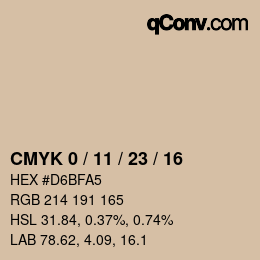 Color code: CMYK 0 / 11 / 23 / 16 | qconv.com