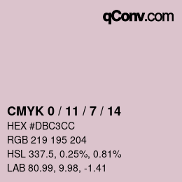 Color code: CMYK 0 / 11 / 7 / 14 | qconv.com