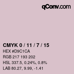 Color code: CMYK 0 / 11 / 7 / 15 | qconv.com