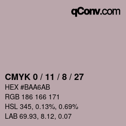 Color code: CMYK 0 / 11 / 8 / 27 | qconv.com