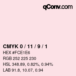 Color code: CMYK 0 / 11 / 9 / 1 | qconv.com