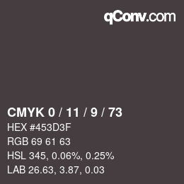 Color code: CMYK 0 / 11 / 9 / 73 | qconv.com