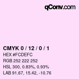 Color code: CMYK 0 / 12 / 0 / 1 | qconv.com