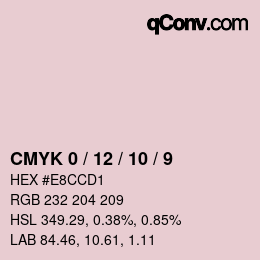 Color code: CMYK 0 / 12 / 10 / 9 | qconv.com