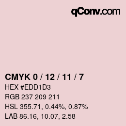 Color code: CMYK 0 / 12 / 11 / 7 | qconv.com