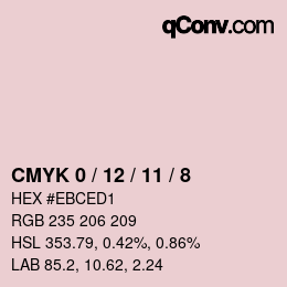 Color code: CMYK 0 / 12 / 11 / 8 | qconv.com